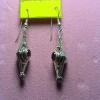 Garnet & sterling silver Earrings