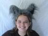 Grey fur werewolf ears